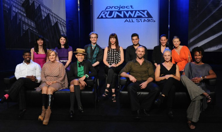 The contestants of \"Project Runway All Stars.\"