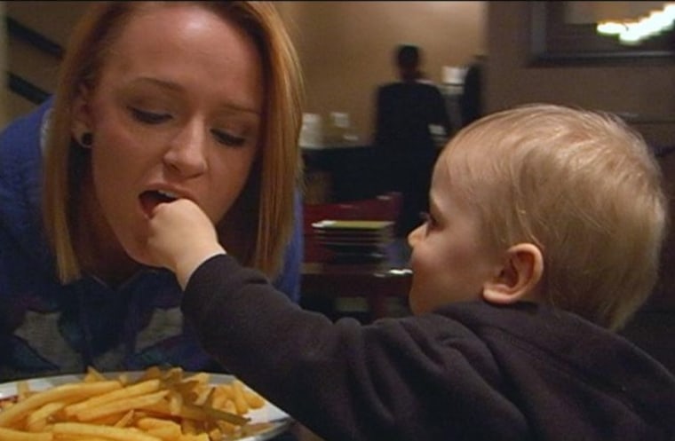 Maci Bookout, pictured with her son, Bentley.