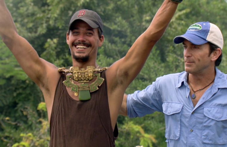 Boston Rob finally wins \"Survivor\" after four tries.