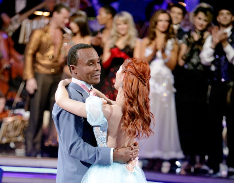 Boxing legend Sugar Ray Leonard and pro Anna Trebunskaya are the latest contestants to be eliminated on \"Dancing With the Stars,\" despite the fact that the pair did not receive the lowest scores on Monday.