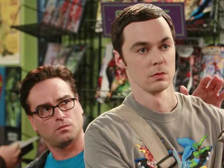 Johnny Galecki as Leonard and Jim Parson as Sheldon on CBS' \"Big Bang Theory.\"