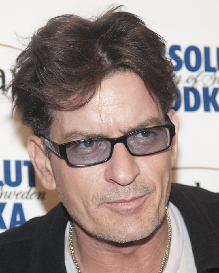 Charlie Sheen has a few words to say about Ashton Kutcher joining \"Men.\"