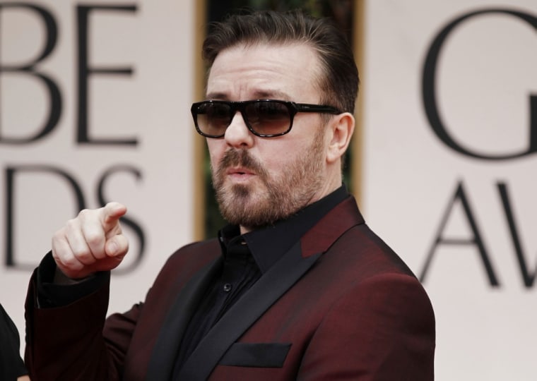 Get ready, Hollywood! Golden Globes host Ricky Gervais is calling the shots on stage again the 69th Annual Golden Globe Awards.