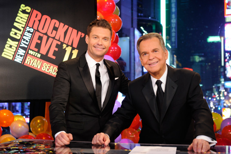 Ring in the new year with Dick Clark and Ryan Seacrest.