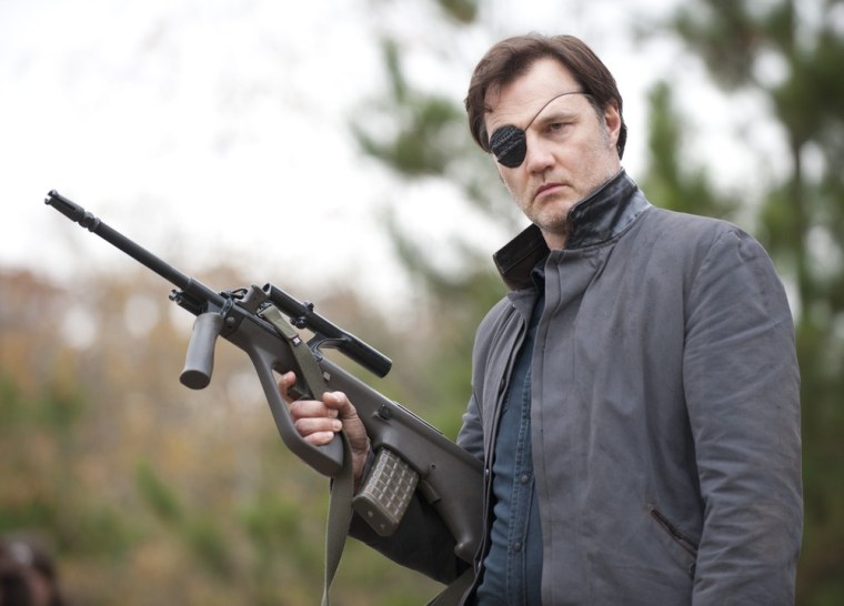 The Governor (David Morrissey) on \"The Walking Dead\" season three finale.