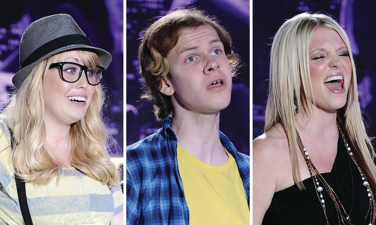 Brittany Zika, Ben Purdom and Britnee Kellogg gave it their best on \"Idol.\"