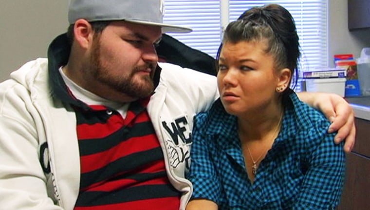 \"Teen Mom\" stars Gary Shirley and Amber Portwood have broken up again, her dad told Radar Online.