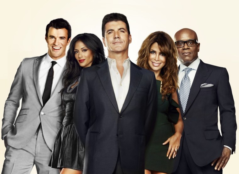 \"X Factor's\" Steve Jones and Nicole Scherzinger are confirmed goners, while Paula Abdul is rumored to be getting a pink slip. That leaves only Simon Cowell and L.A. Reid for next season.
