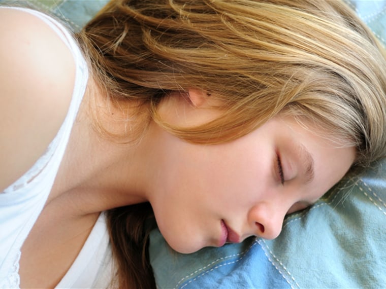 Seven hours of sleep a night is enough for most older teens, research shows.