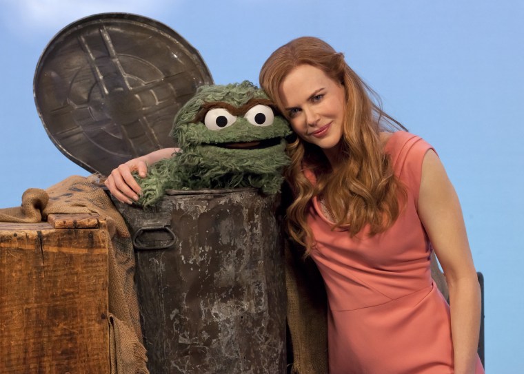 Oscar winner Nicole Kidman joins Oscar the Grouch for \"Sesame Street's\" 42nd season.