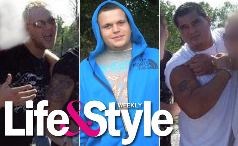 \"Teen Mom\" Amber Portwood has been dating, from left, Sam Jack, Jesse Austin and Shane Butt, Life & Style reports.