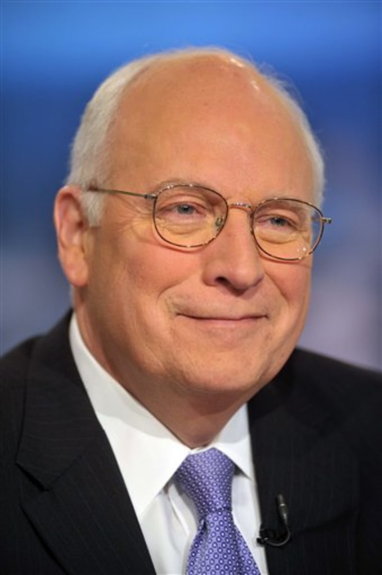 Dick Cheney will appear on TODAY on Aug. 30.