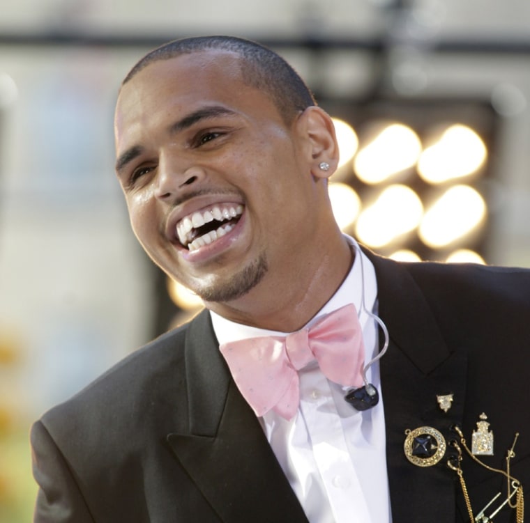 Singer Chris Brown will perform at Sunday's Grammys.