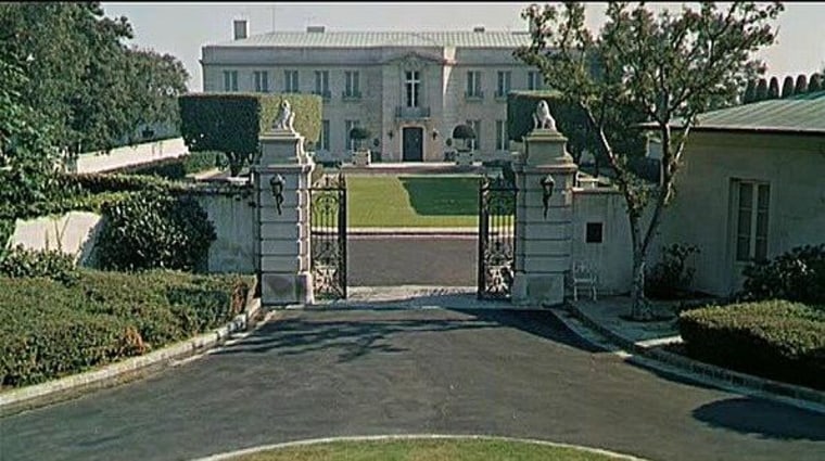 \"The Beverly Hillbillies\" was one of the first shows that took place inside a home with a physical address, rather than in a studio. This enormous 21,523-square-foot estate hosted the series throughout its nine-year run. The 10-bed, 12-bath home was built in 1933.
