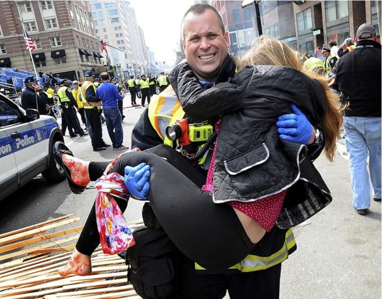 Boston firefighter Jimmy Plourde