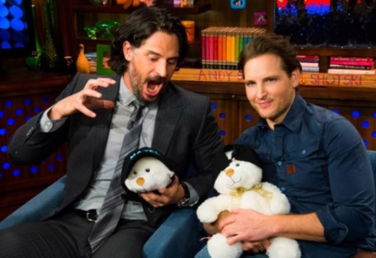 Joe Manganiello and Peter Facinelli on \"Watch What Happens Live!\"