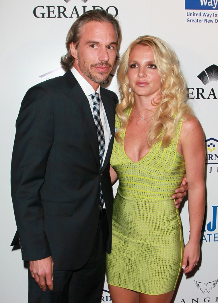 Jason Trawick and Britney Spears.