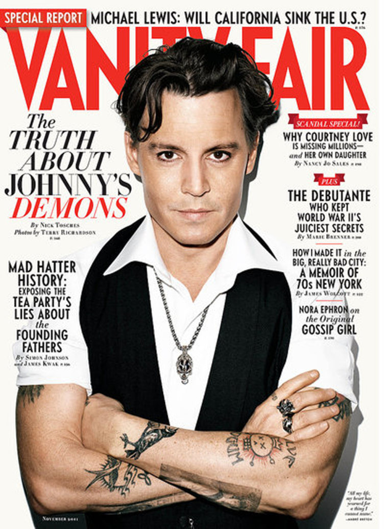 Johnny Depp regrets comparing photo shoots to rape