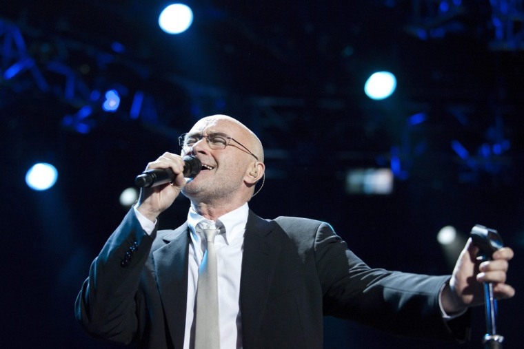 Phil Collins performed at the 44th Montreux Jazz Festival, in Montreux, Switzerland, in July 2010.