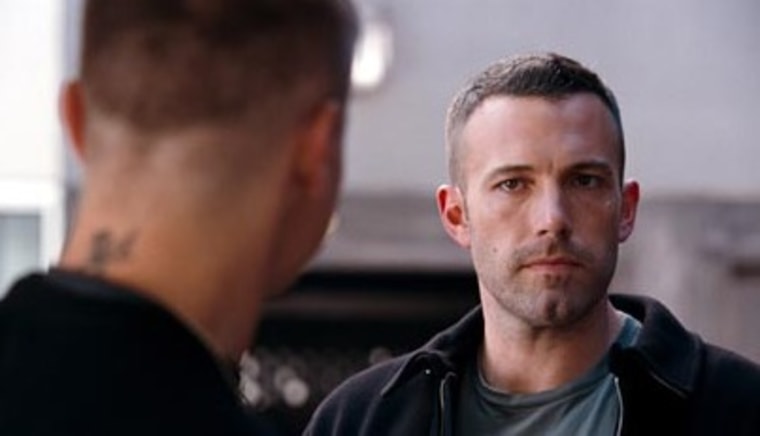 Ben Affleck and Jeremy Renner in \"The Town\"