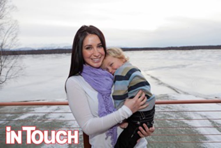 Bristol Palin and her 3-year-old son Tripp.