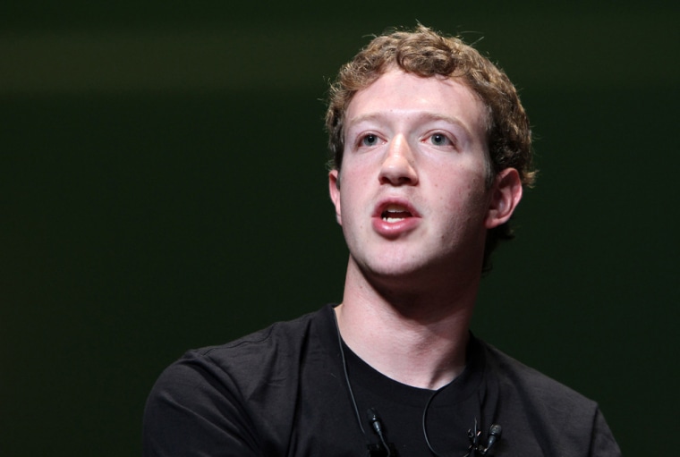 Apparently \"Dancing With the Stars\" tried to friend Facebook's Mark Zuckerberg.