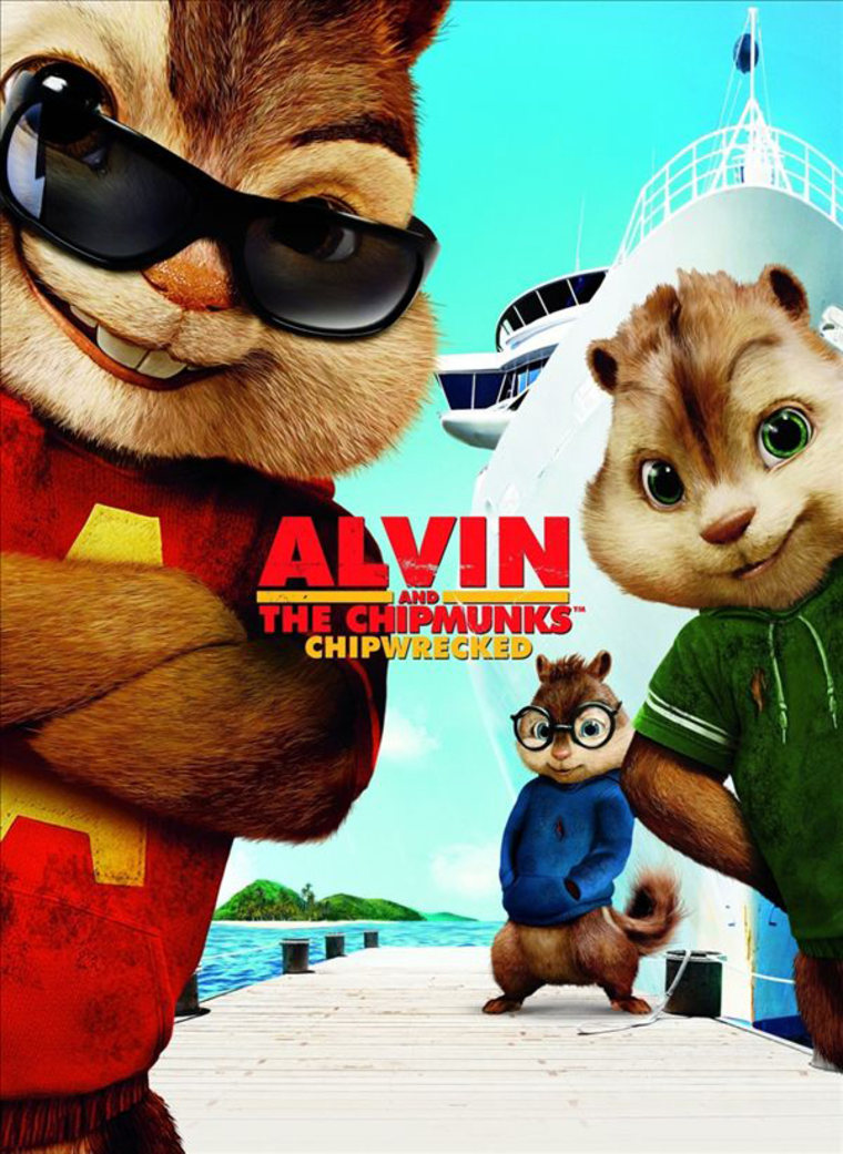 Chipmunks' shun pants, so did moviegoer