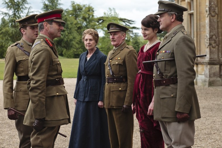 War has come to 'Downton Abbey.'