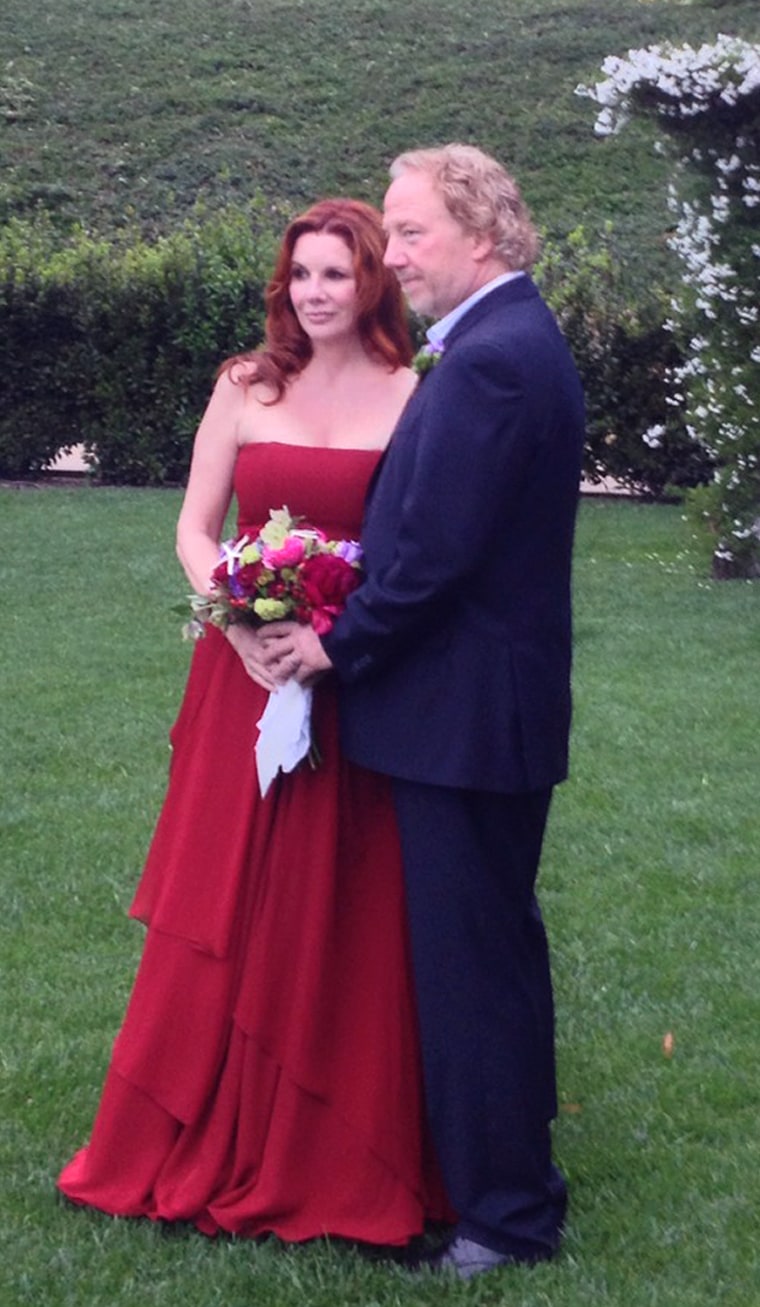 Melissa Gilbert and Timothy Busfield at San Ysidro Ranch in Santa Barbara, Calif., on April 24.