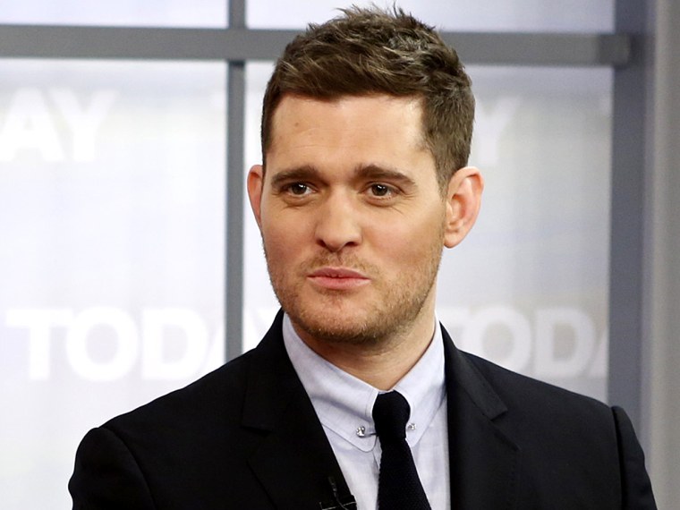 TODAY -- Pictured: Michael Buble appears on NBC News' "Today" show -- (Photo by: Peter Kramer/NBC/NBC NewsWire)