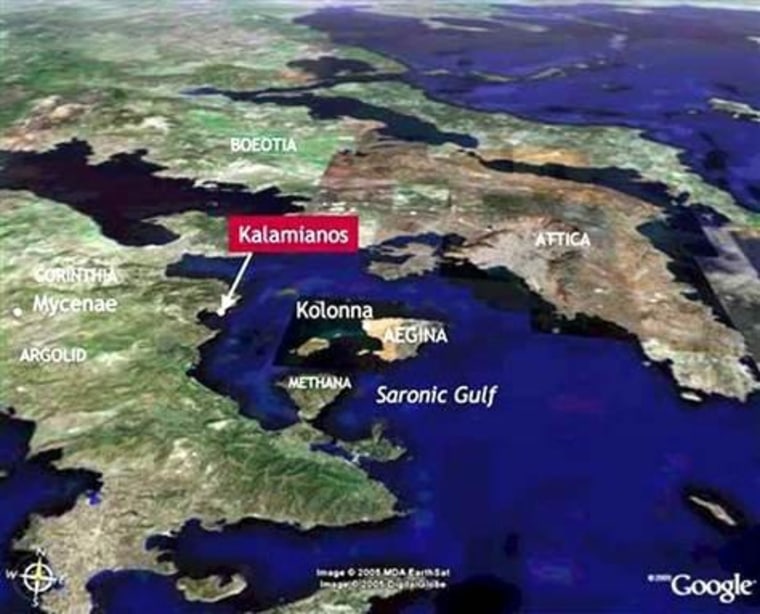 Archaeologists discovered Korphos-Kalamianos, the spectacularly preserved ancient harbor town of the Mycenaeans, the civilization on which many ancient Greek legends were based.