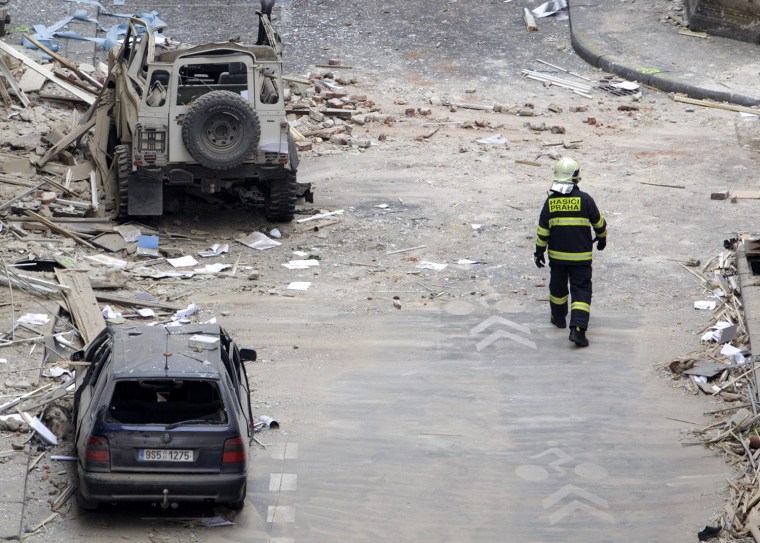 Dozens Injured From Blast In Prague