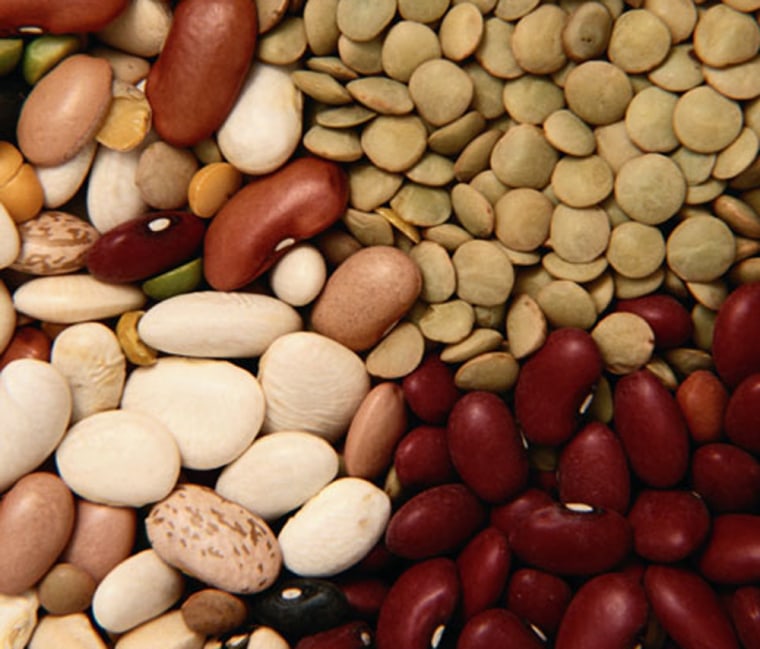 Beans can be a good source of protein, especially with rice.