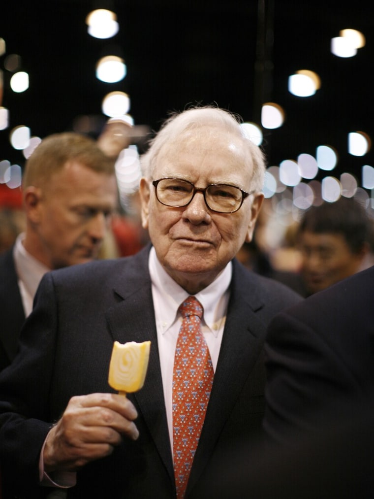 Warren Buffett could afford to eat as much ice cream as he wants, even if he paid more in taxes.
