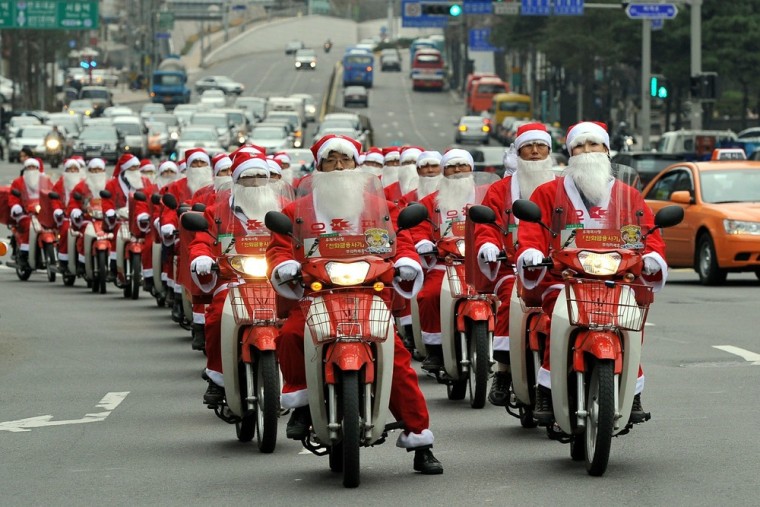 Christmas is popular in many Asian countries, including South Korea.