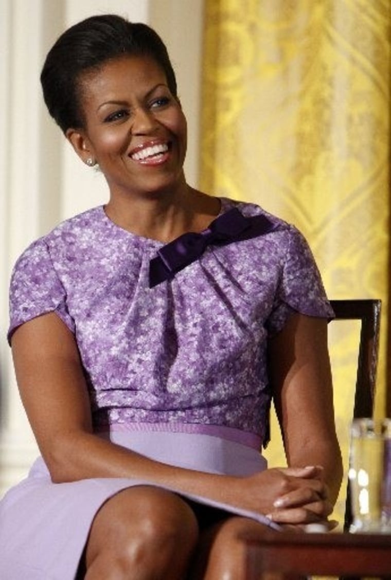 The rise of social media means Michelle Obama has an immediate impact on the fashion world, a study found.