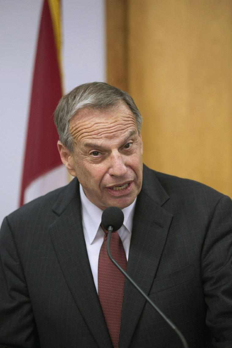 San Diego mayor Bob Filner speaks at a news conference in San Diego, California July 26, 2013. Filner apologized on Friday for his conduct towards women and what he called his