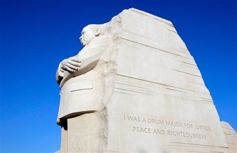 The truncated inscription was controversial from the moment it was unveiled in August 2011.