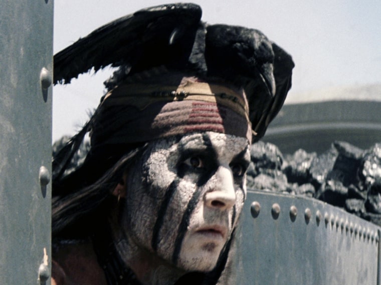 Johnny Depp as Tonto in