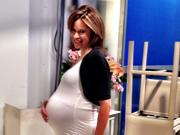 At 8 1/2 months pregnant, Jenna Wolfe is ready for her little girl to arrive.