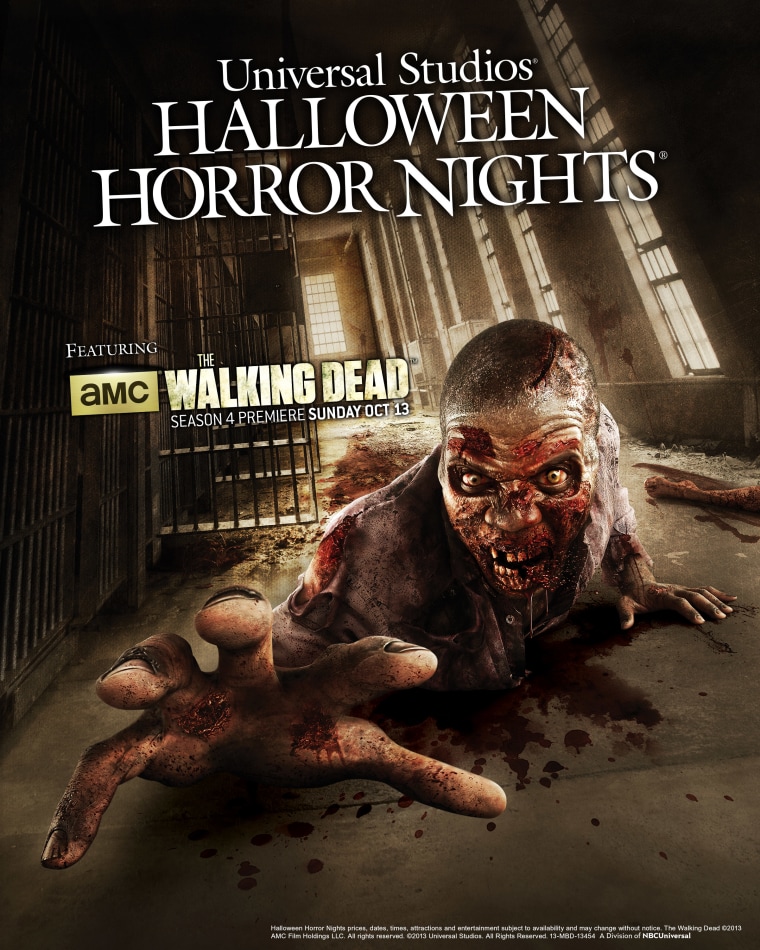 Beginning September 20, AMCÕs ÒThe Walking DeadÓ will come to life at Universal Studios Hollywood and Universal Orlando ResortÕs Halloween Horror Nigh...