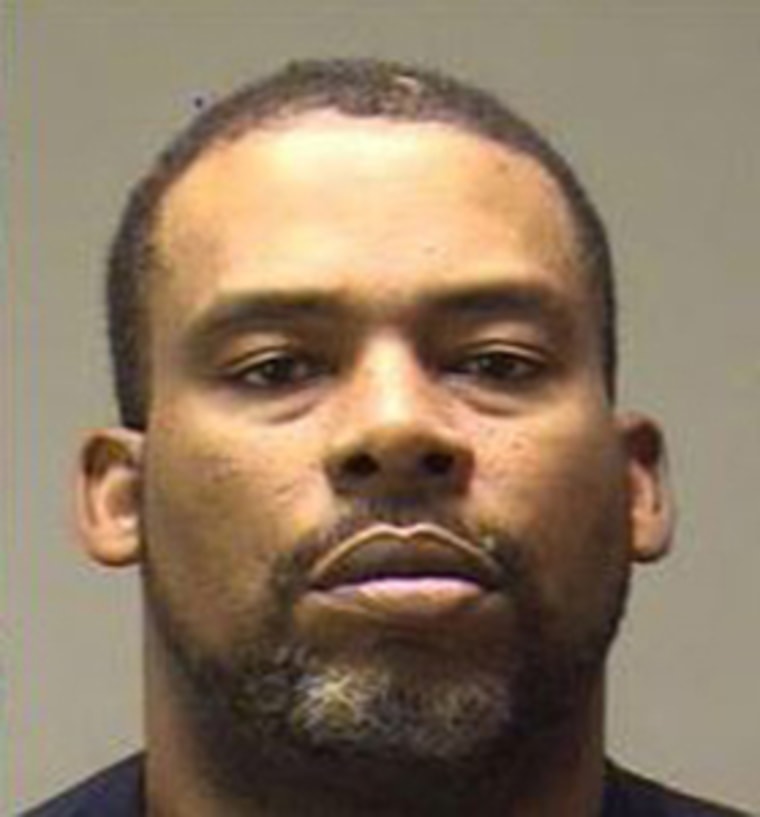 Erbie Bowser in a booking photo.  Police named Bowser as a suspect in deadly shootings in Dallas and DeSoto, Texas.