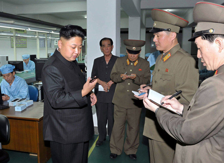 (FILES) This undated file picture released by North Korea's official Korean Central News Agency (KCNA) on August 11, 2013 shows North Korean leader Ki...