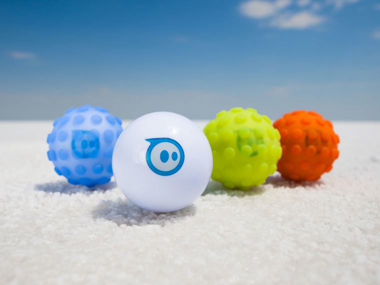 Tech startup Orbotix unveiled a new version of its remote-controlled robotic ball, Sphero, this week, telling NBC News that the new-and-improved version was designed with kids in mind.