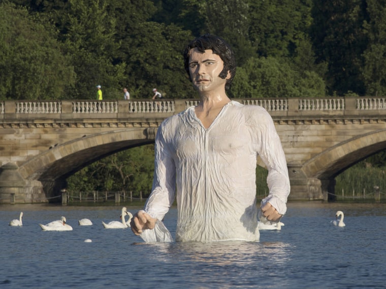 Statue of Mr. Darcy