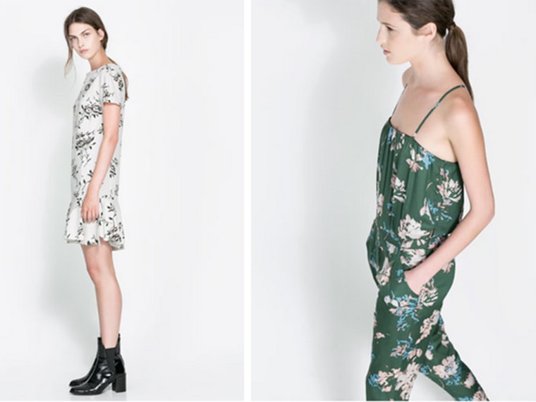 Looks from Zara's current collection.