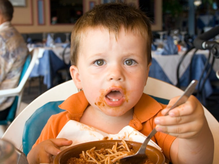 child, restaurant, toddler, eat, food, spaghetti, kid