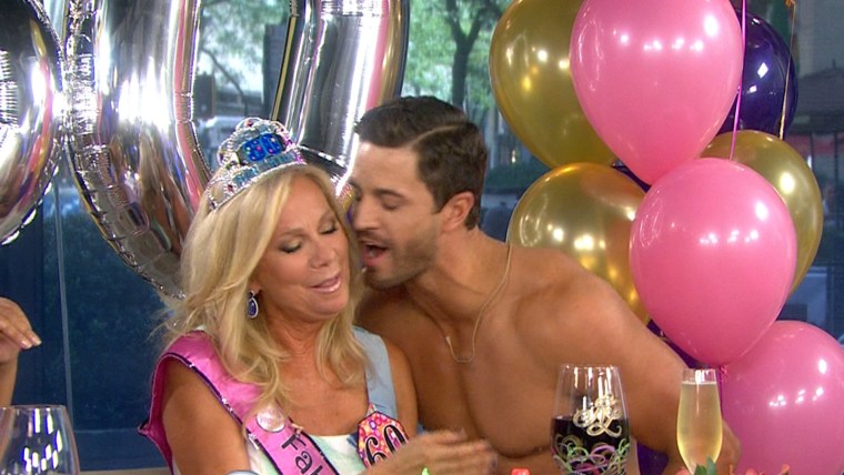 Kathie Lee got a visit from the 'Zesty Guy' on Friday.