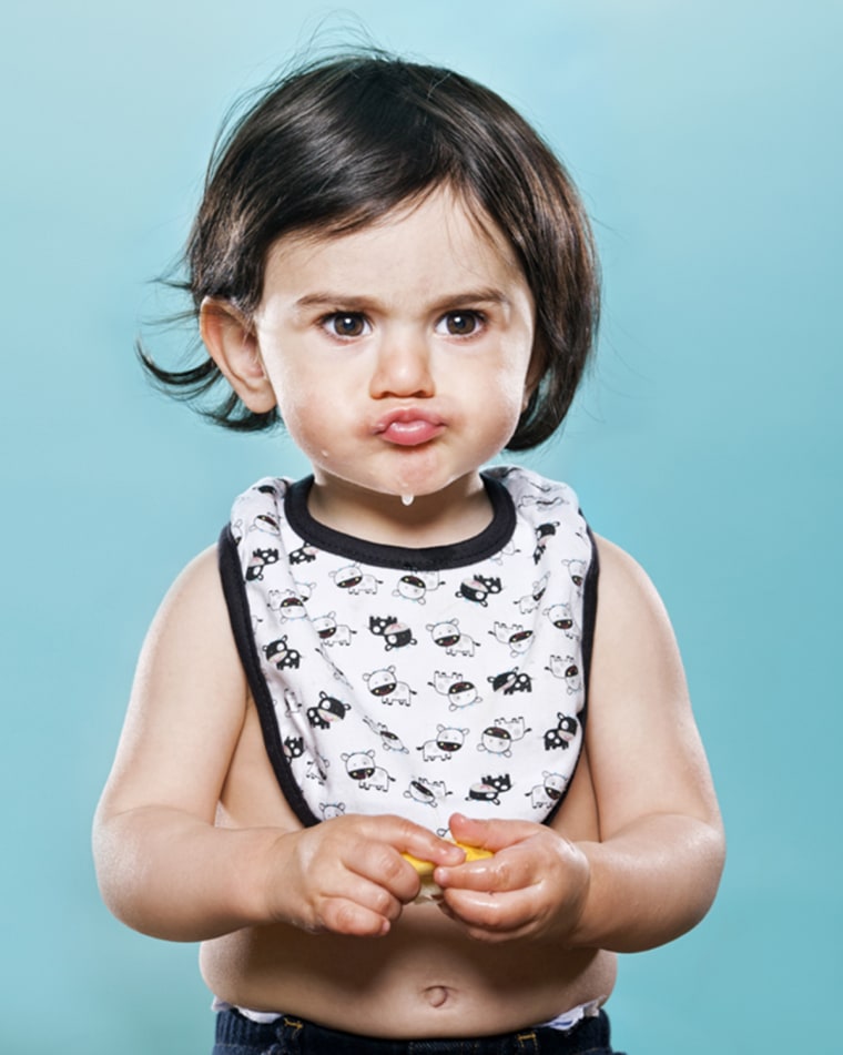 Pucker up! Kids react to tasting lemons for the first time.