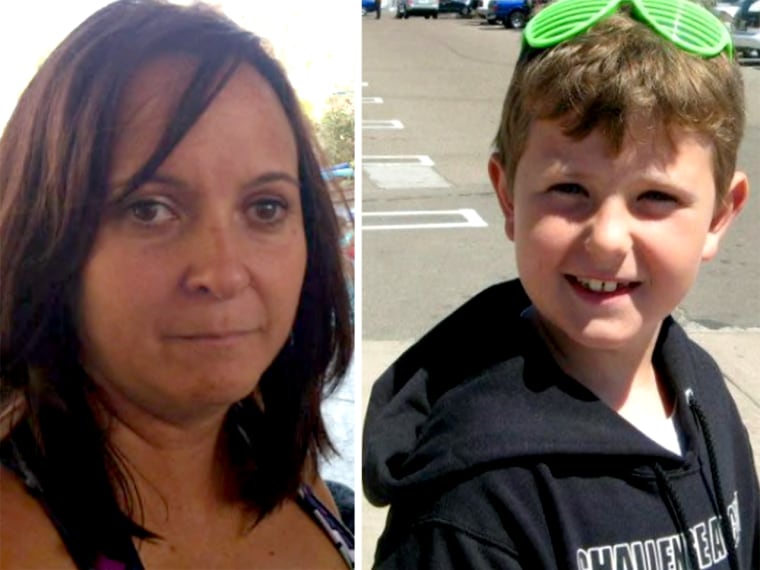 Hannah Anderson's mother, Christina, left, and brother, Ethan.